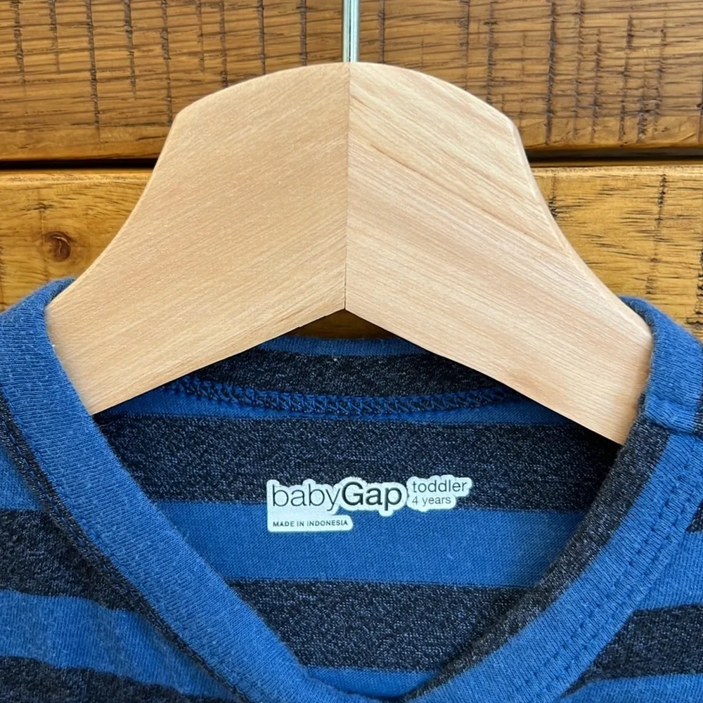 GAP Boys Striped Long Sleeve Shirt